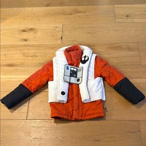 Kids Orange and Black Star Wars Costume Jacket, 5/6
